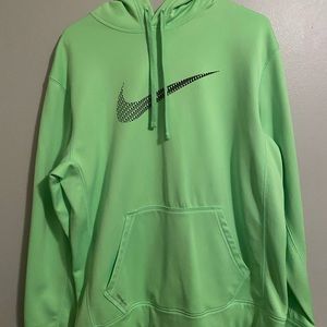 Nike Thermafit Hoodie / Size L / Neon Green